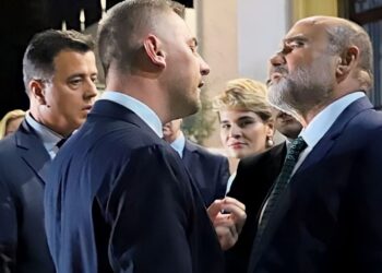 Në Kuvend ‘plasi’ grushti, çfarë i tha Sinaj deputetit të PD që e sulmoi fizikisht