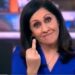 Spikerja e lajmeve në BBC e nis transmetimin me gishtin e mesit lart (VIDEO)