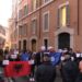 Emigrantët shqiptarë protestojnë në Romë kundër arrestimit të kreut të opozitës