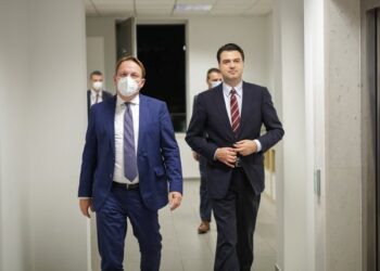 Reforma zgjedhore dhe lufta kundër korrupsionit, Basha takon Varhely-n