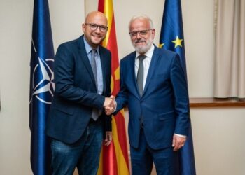 Integrimi në BE/ Xhaferi takim me zyrtarin gjerman: Mbështetje e fuqishme për RMV-n