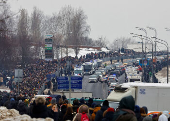 “Faleminderit Navalny”! Si u zhvillua ceremonia mortore e liderit të opozitës ruse?