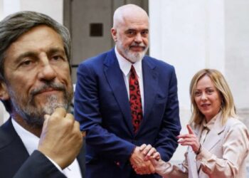 Gazetari italian ironizon Ramën: Kreu i një qeverie të huaj telefonon TV meloniane