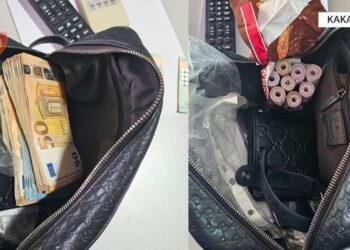 Çantat plotë me euro dhe dollarë, ndalohet 45-vjeçari në Kakavijë