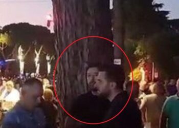 Protesta/ Argita Malltezi mungon, merr pjesë djali i kryedemokratit