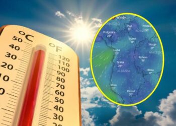 Temperatura të larta dhe orë me diell, parashikimi i motit për sot