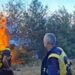 Zjarr në Maqellarë, nis ndërhyrja nga toka në Parkun Natyror Korab-Koritnik