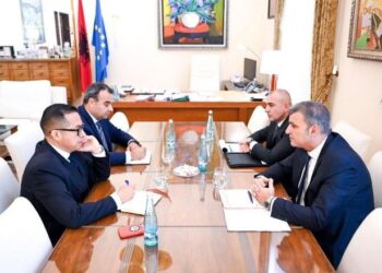 Guvernatori Sejko takon shefin e Bankës Botërore Emanuel Salinas