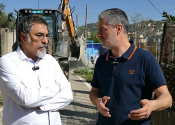 Vlorë, prishen ndërtimet pa leje në kanalin e ujërave të larta