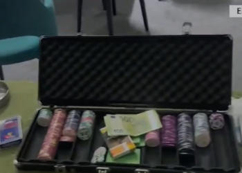Lojëra fati të paligjshme në lokal, arrestohen 10 persona në Elbasan