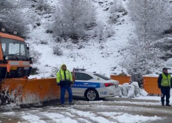 Zbardhet Kukësi dhe Tropoja/ Reshje të dendura dëbore në lartësinë mbi 600 metra