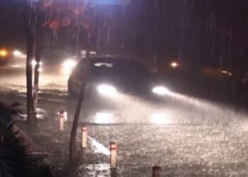 Prurje ujërash në tunelin e Gjegjanit