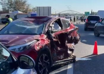 Aksident i trefishtë në aksin Lezhë-Milot