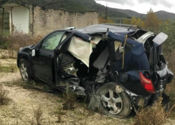 Aksident në Lapardha të Vlorës