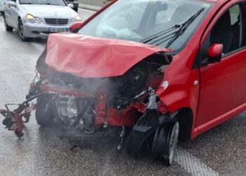 Aksident masiv në dalje të tunelit Elbasan-Tiranë, disa të lënduar