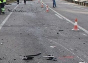 Aksident në Prrenjas, dëmtohet automjeti i sinjalistikës rrugore