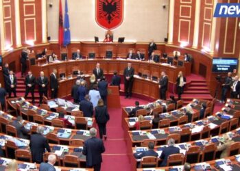 Tensione/ Deputeti Noka bllokon foltoren, Spiropali ndërpret seancën