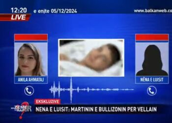 “Martinin e bullizuan për vëllanë”/ Nëna e Luisit: Drejtësia duhet të veprojë