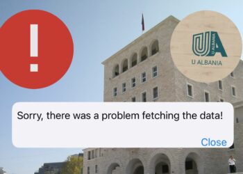 Portali universitar UAlbania jashtë funksionit