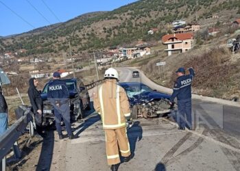Aksident i rëndë në rrugën Prrenjas-Pogradec