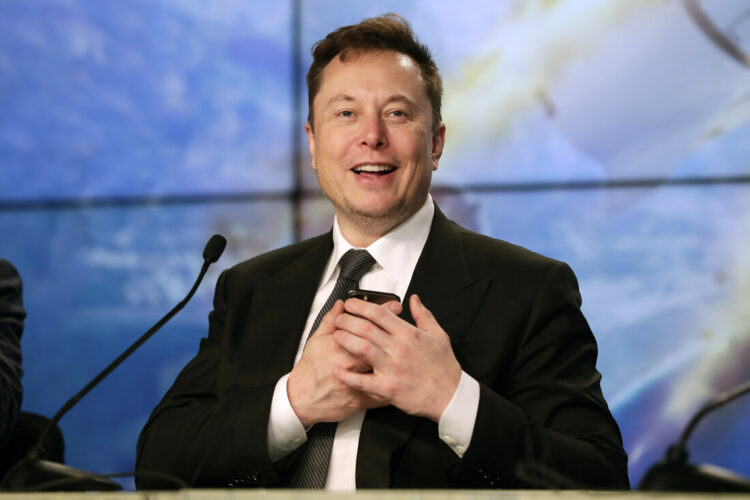 FILE - Elon Musk founder, CEO, and chief engineer/designer of SpaceX speaks during a news conference after a Falcon 9 SpaceX rocket test flight at the Kennedy Space Center in Cape Canaveral, Fla, Jan. 19, 2020. Musk won't be joining Twitter's board of directors as previously announced. The tempestuous billionaire remains Twitter’s largest shareholder. (AP Photo/John Raoux, File)