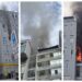 Zjarr në një kompleks te Komuna e Parisit