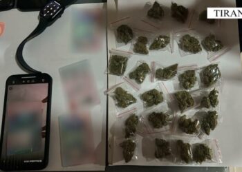 Arrestohet 21-vjeçari, shpërndante drogë me taksi