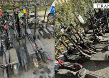 Shiste monopatina të vjedhura në Tiranë, në pranga 27-vjeçari