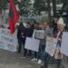 31 vite nga masakra e Peshkëpisë, aktivistët në protestë