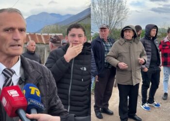 Rrugë e amortizuar e pa ndriçim në Shkodër, banorët protestë