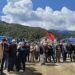Banorët e Himarës protestojnë kundër punimeve të ujësjellësit në Vjosë