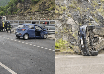 Dy aksidente në pak minuta në Elbasan! Një viktimë dhe dy të plagosur