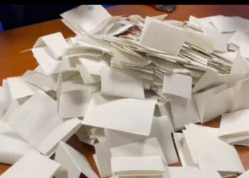 Ja numri i fletëve të pavlefshme nga votimi në 12 qarqe