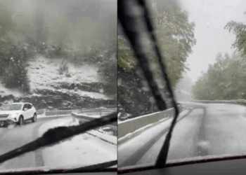 Zbardhet Thethi, rikthehen reshjet e dëborës në veri