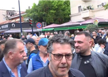 Kanosje ndaj gazetares gjatë protestës, Policia çon në SPAK dy demokratët