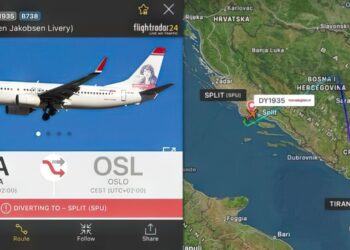 Panik në ajër/ Avioni i linjës Tiranë-Oslo bën ulje emergjente