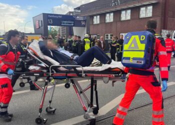 Sulm me thikë në stacionin e trenit në Hamburg, 12 të plagosur