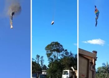 Balona me ajër të nxehtë rrëzohet në Brazil, 8 të vdekur dhe disa të zhdukur