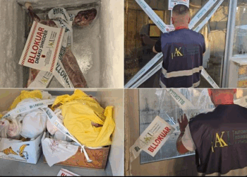 Mish pa certifikatë në treg, AKU sekuestron 124 kg në Shkodër