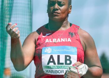 Shqipëria shkëlqen në hedhjen e çekiçit/  Yipsi Moreno thyen tri rekorde kombëtare në Europian