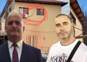 “Përdhunim” i pronës/ Pallat ngjitur me shtëpinë e futbollistit Igli Allmuça: Vëllezërit Xhebrahimi bllokojnë dritaret e banesës së tij, me lejen e Bashkisë