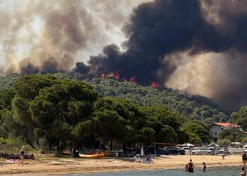 Zjarre masive në ishullin grek të Kretës, evakuohen banorët