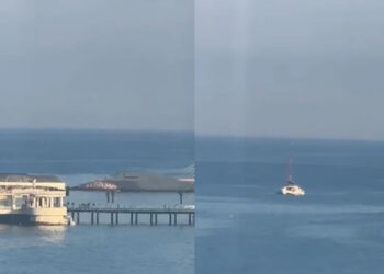 Incident/ Katamarani “Plume” ngec në cektinën e Currilave pranë Durrësit