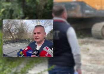 I vendosën një kurorë mortore në portën e banesës, kërcënohet drejtori i IKMT-së