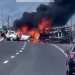 Aksidenti tragjik në Greqi, tre shqiptarë humbin jetën të shkrumbuar në makinë