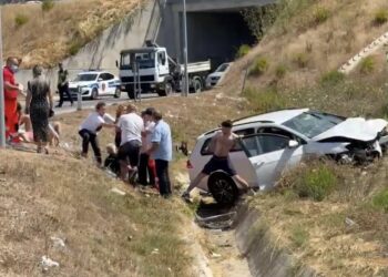 Aksident i rëndë në rrethrrotullimin e Levanit, një viktimë dhe katër të plagosur