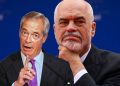 “Do mbush avionin me kriminelë shqiptarë”/ Deputeti britanik Farage provokon Ramën para takimit