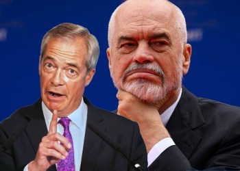 “Do mbush avionin me kriminelë shqiptarë”/ Deputeti britanik Farage provokon Ramën para takimit