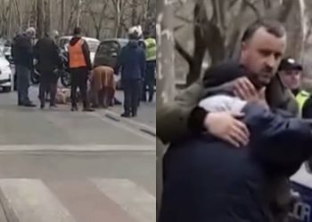 Aksident fatal në Tiranë: Autoboti i ujësjellësit përplas për vdekje gruan me biçikletë elektrike, bashkëshorti arrin me duart në kokë në vendngjarje