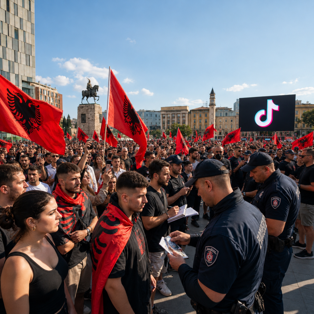 Bllokime në TikTok  procedime protestuesish dhe gjoba 110 mijë lekë për diasporën  qeveria luan çdo kartë kundër protestës